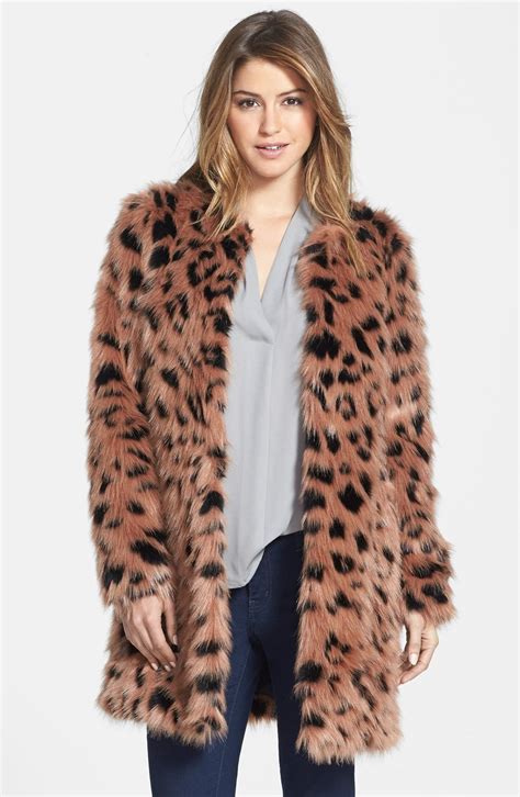 faux fur jacket michael kors|Faux Fur Coat .